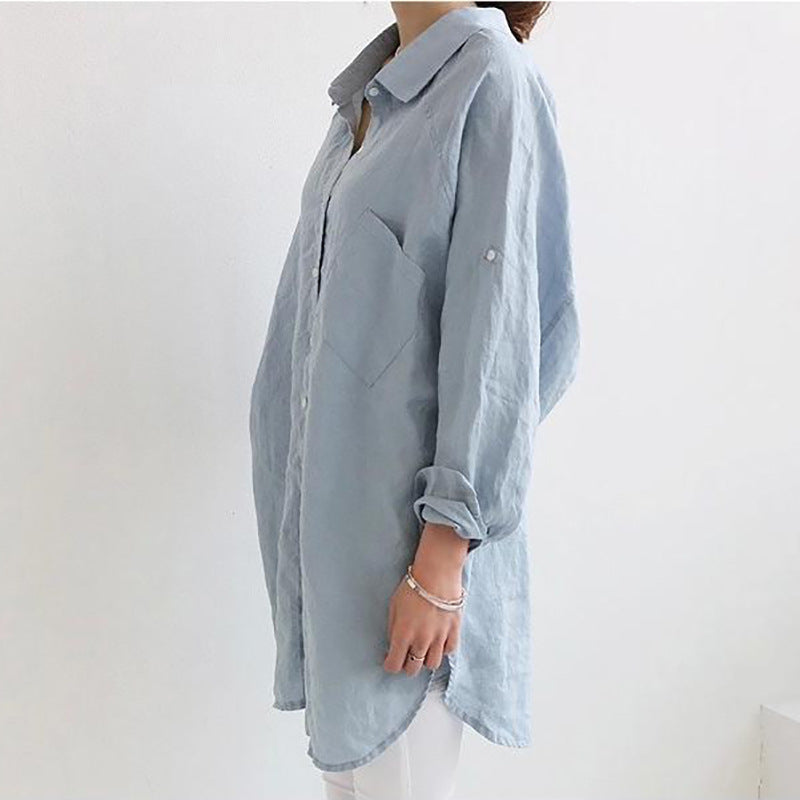 Loose plus-size dresses and shirts