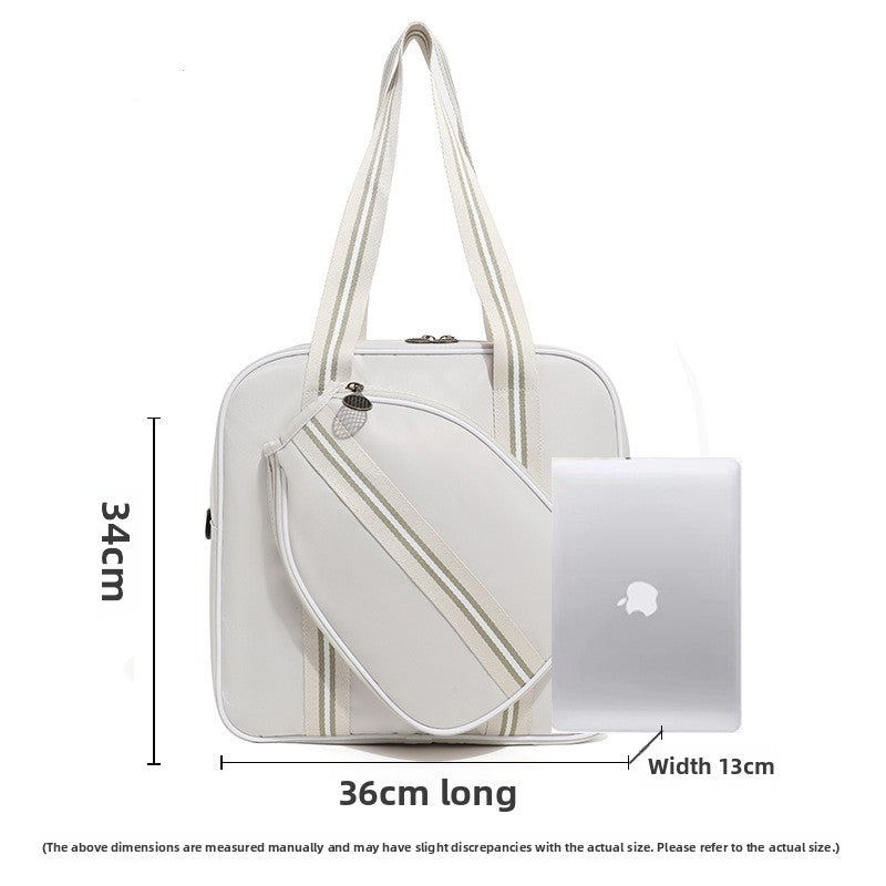 Dual Shoulder Sports Bag with Shoe Compartment