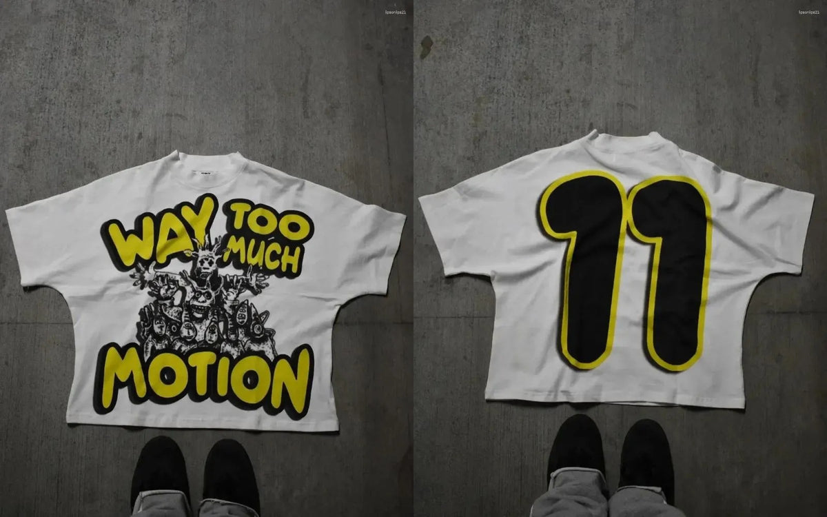 Graphic Print Loose-Fit Men's T-Shirt