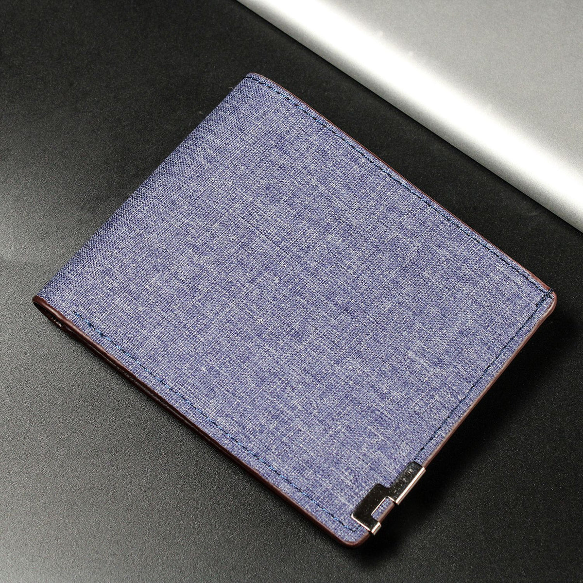 Mens Short Canvas Wallet