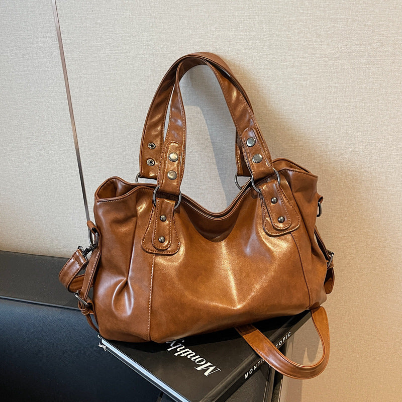 Retro Shoulder Tote Bag for Women