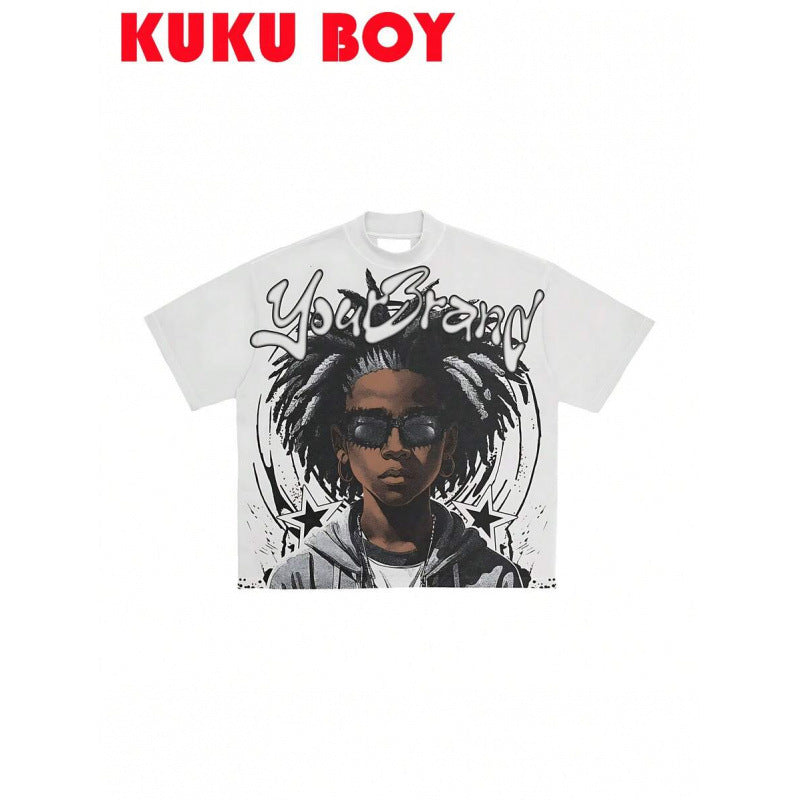 Cotton Kuku Boy Printed Tshirt