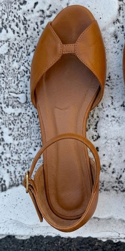French Retro Flat Sandals for Women