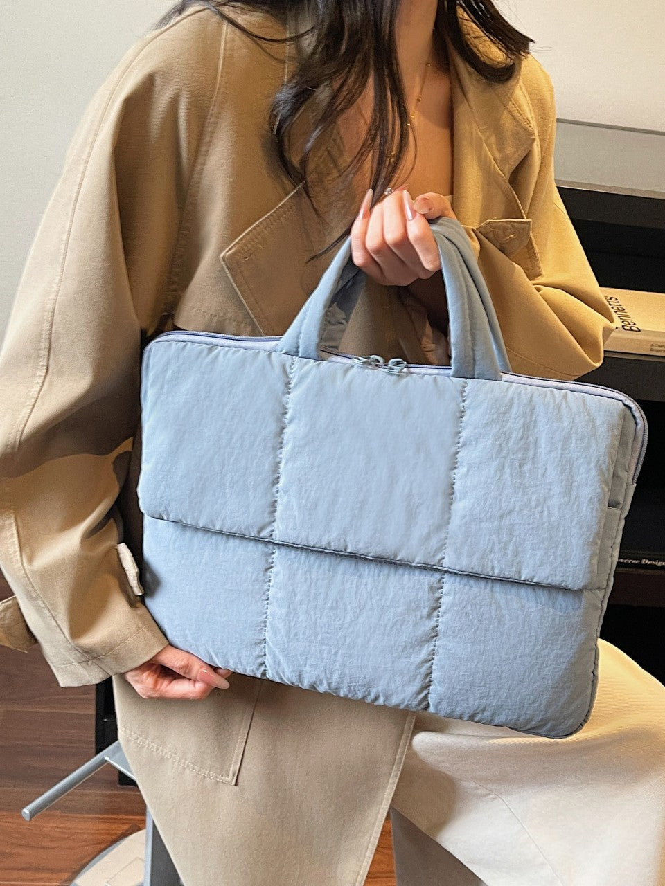 Quilted Laptop Protective Bag