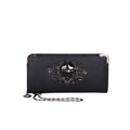 Long Retro Skull Design Women Wallet Clutch Bag