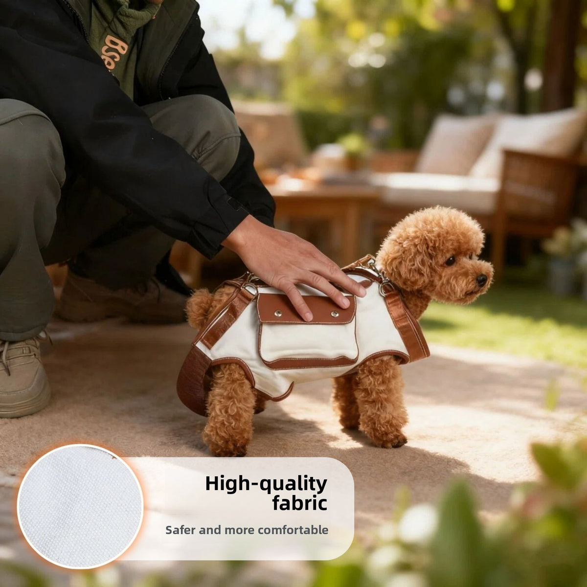 Canvas Pet Carrier Backpack