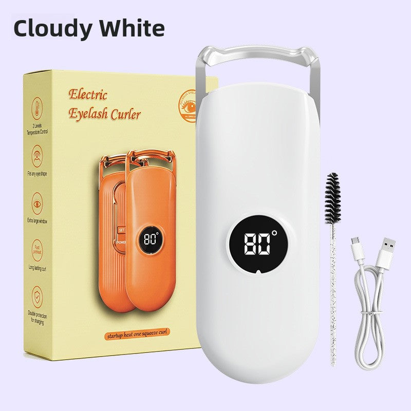 Electric Heated Eyelash Curler Portable Rechargeable