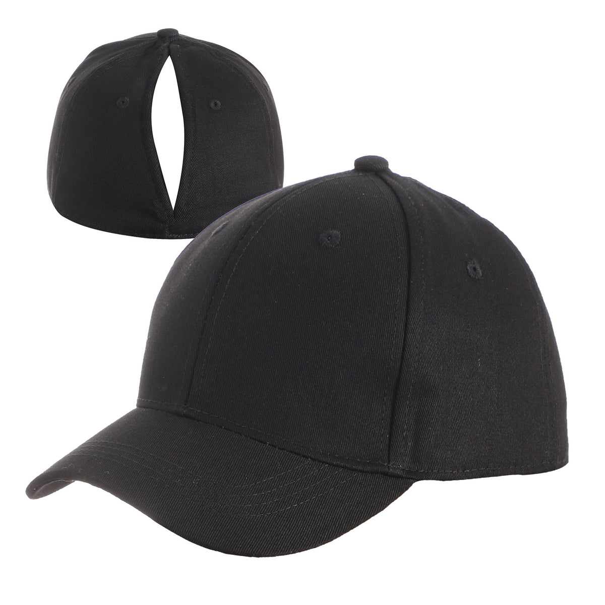 Magnetic Ponytail Baseball Cap for Women