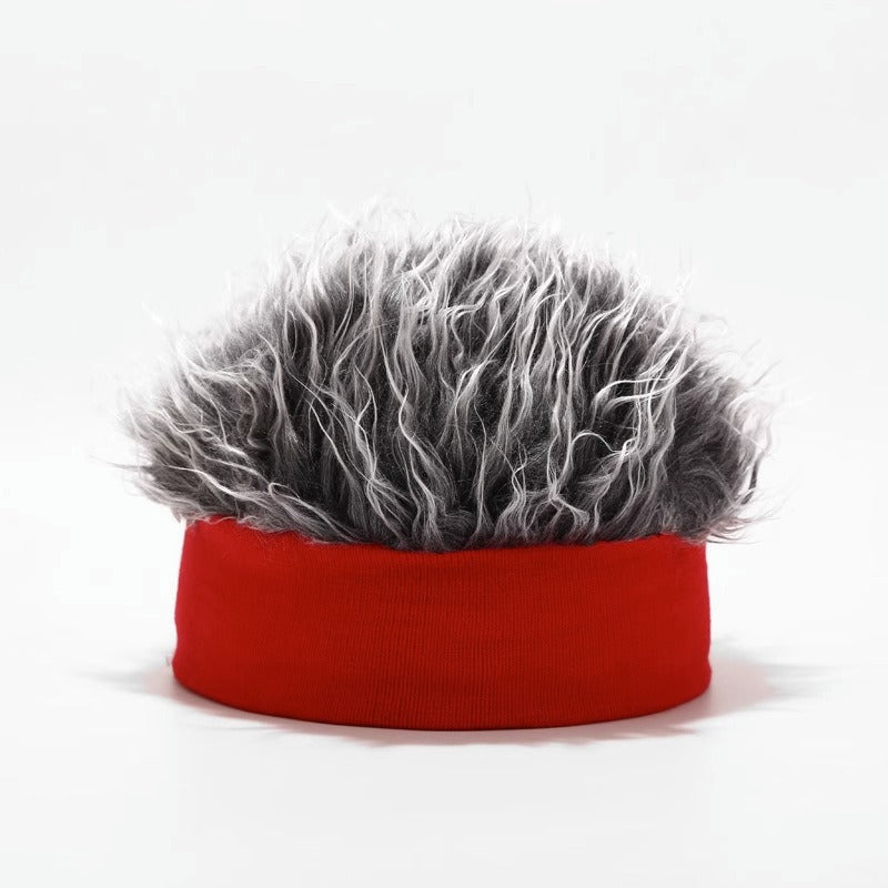 Knitted Unisex Winter Wig Cap / Landlady Cap