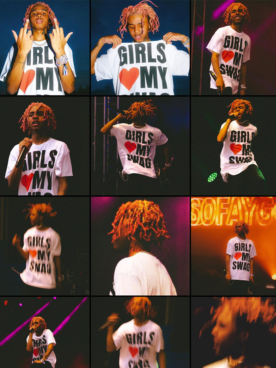 Hip-Hop Graphic Cotton T-Shirt
