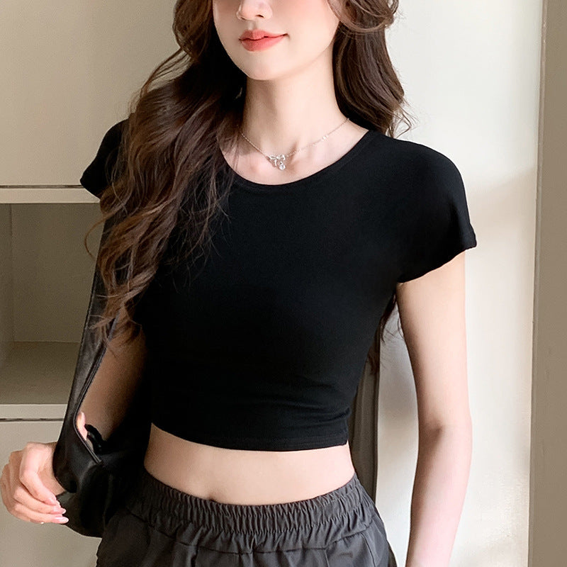 Cropped Short Sleeve Tshirt