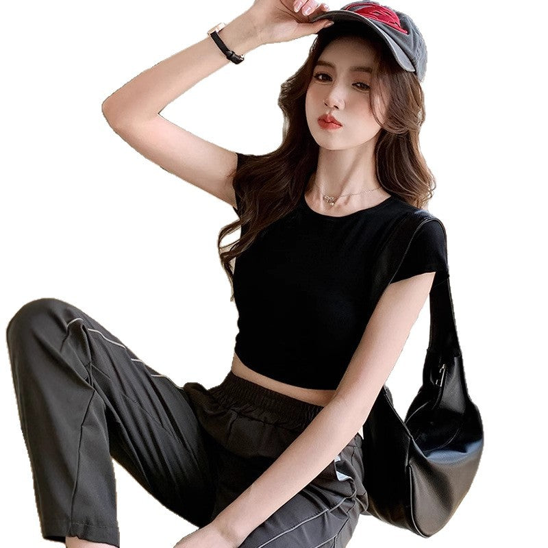 Cropped Short Sleeve Tshirt