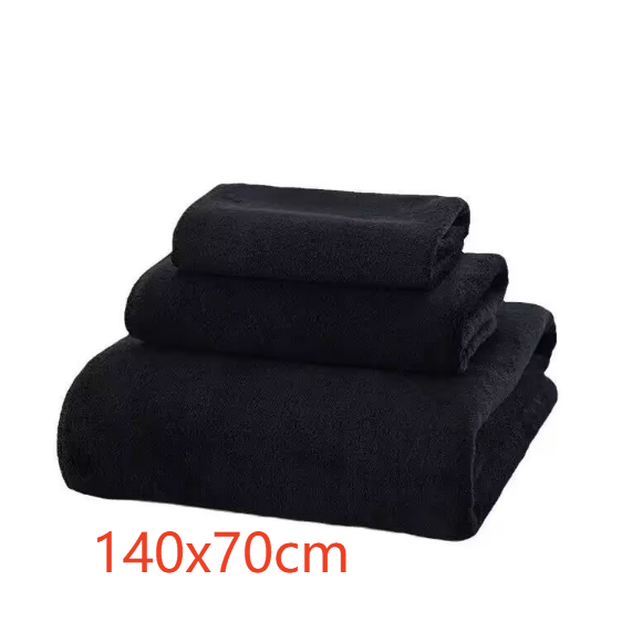 Black Towel