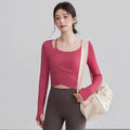 Womens Long Sleeve Yoga Top