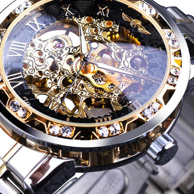 Manual mechanical watch