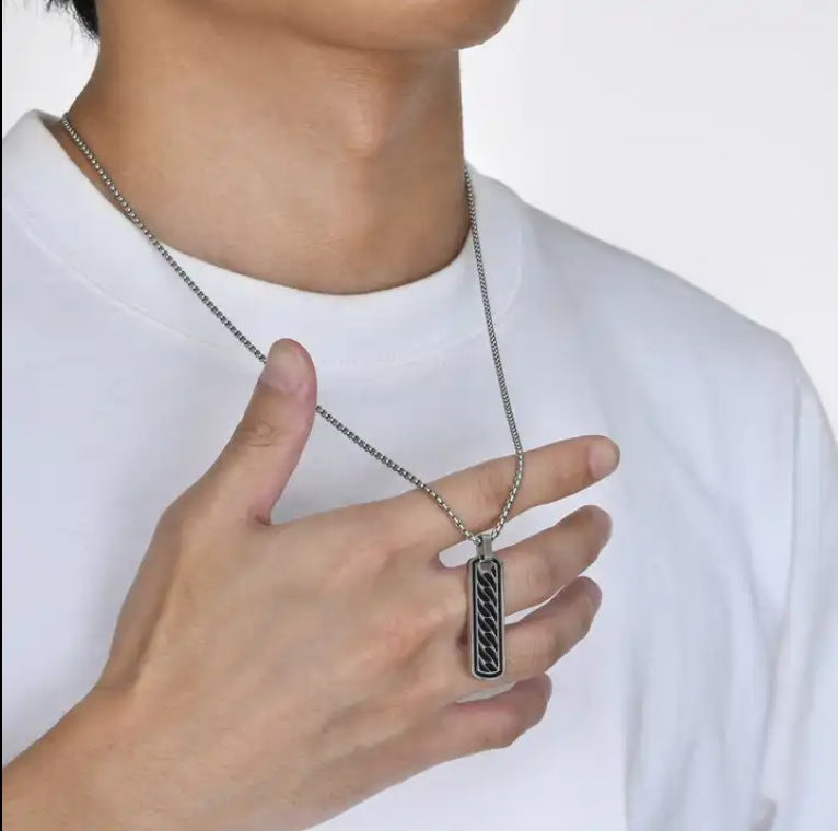 Unisex Pendant Stainless Steel Chain