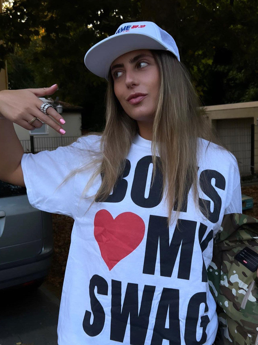 Hip-Hop Graphic Cotton T-Shirt