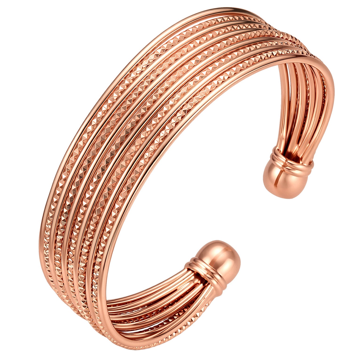 Retro Copper Magnetic Bracelet