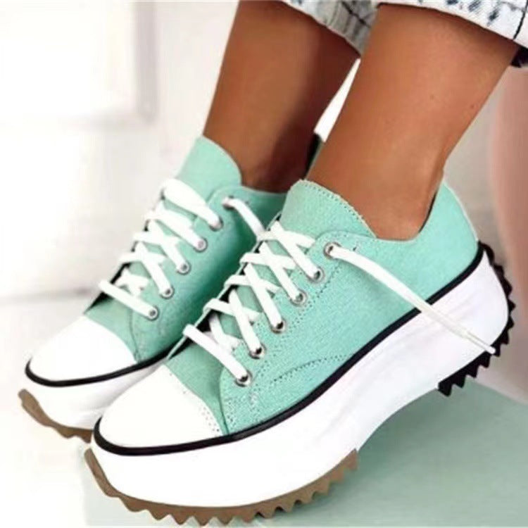 Women Low Top Canvas Shoes