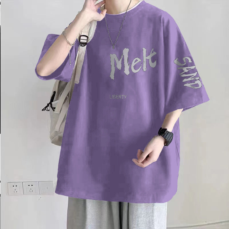 Plus Size Cotton Tshirt for Men