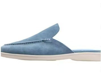 Mens Flat Sole Slip On Slippers
