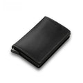 RFID Anti-Theft Automatic Pop-Up Card Holder Carbon Fiber Wallet