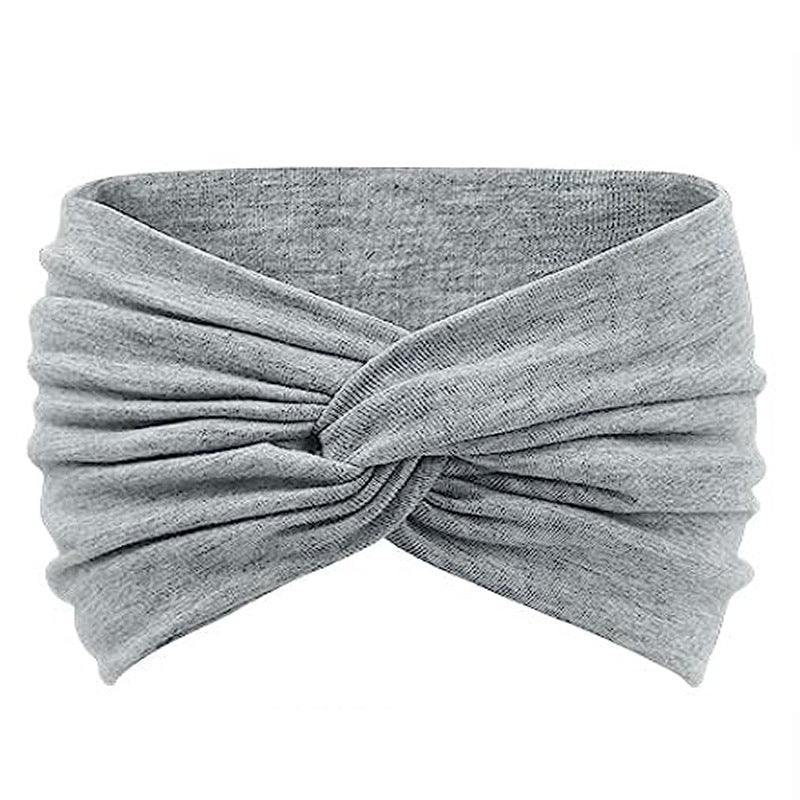 Elastic Wide Sports Hairband for Women