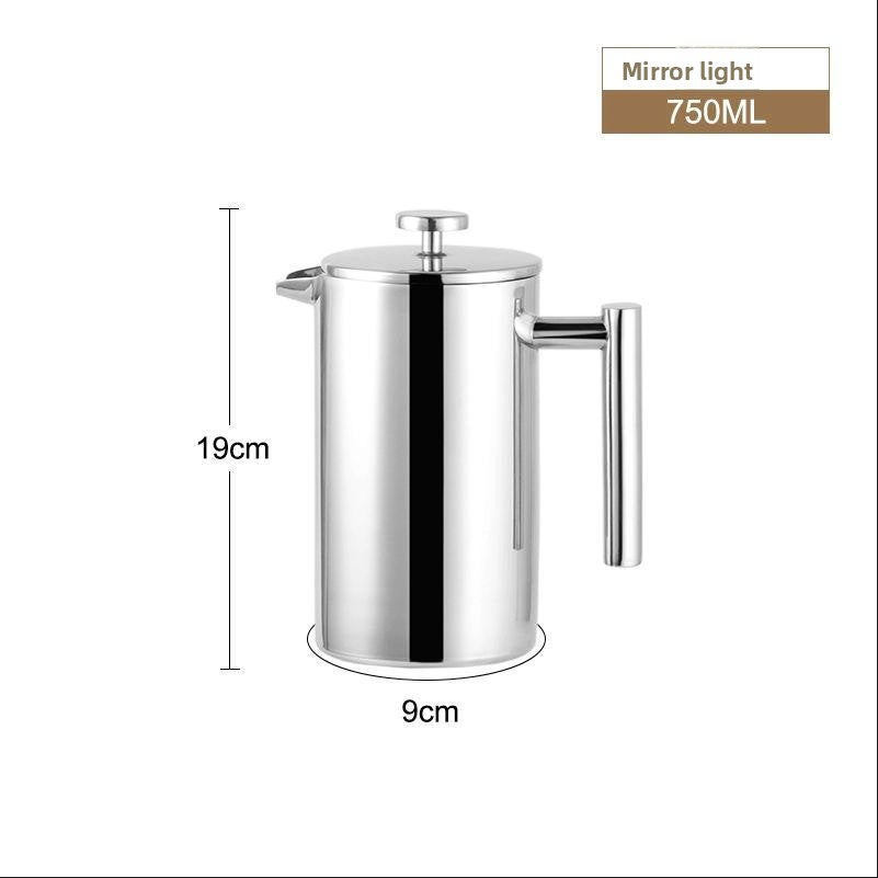 Stainless Steel French Press Coffee Maker