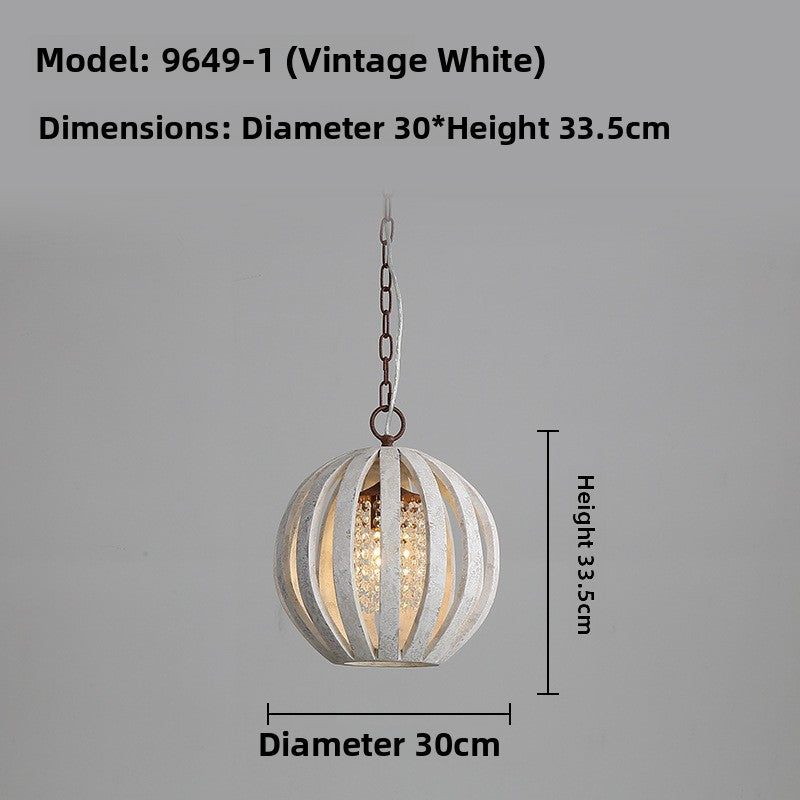 Decorative Wood Chandelier with LED Light