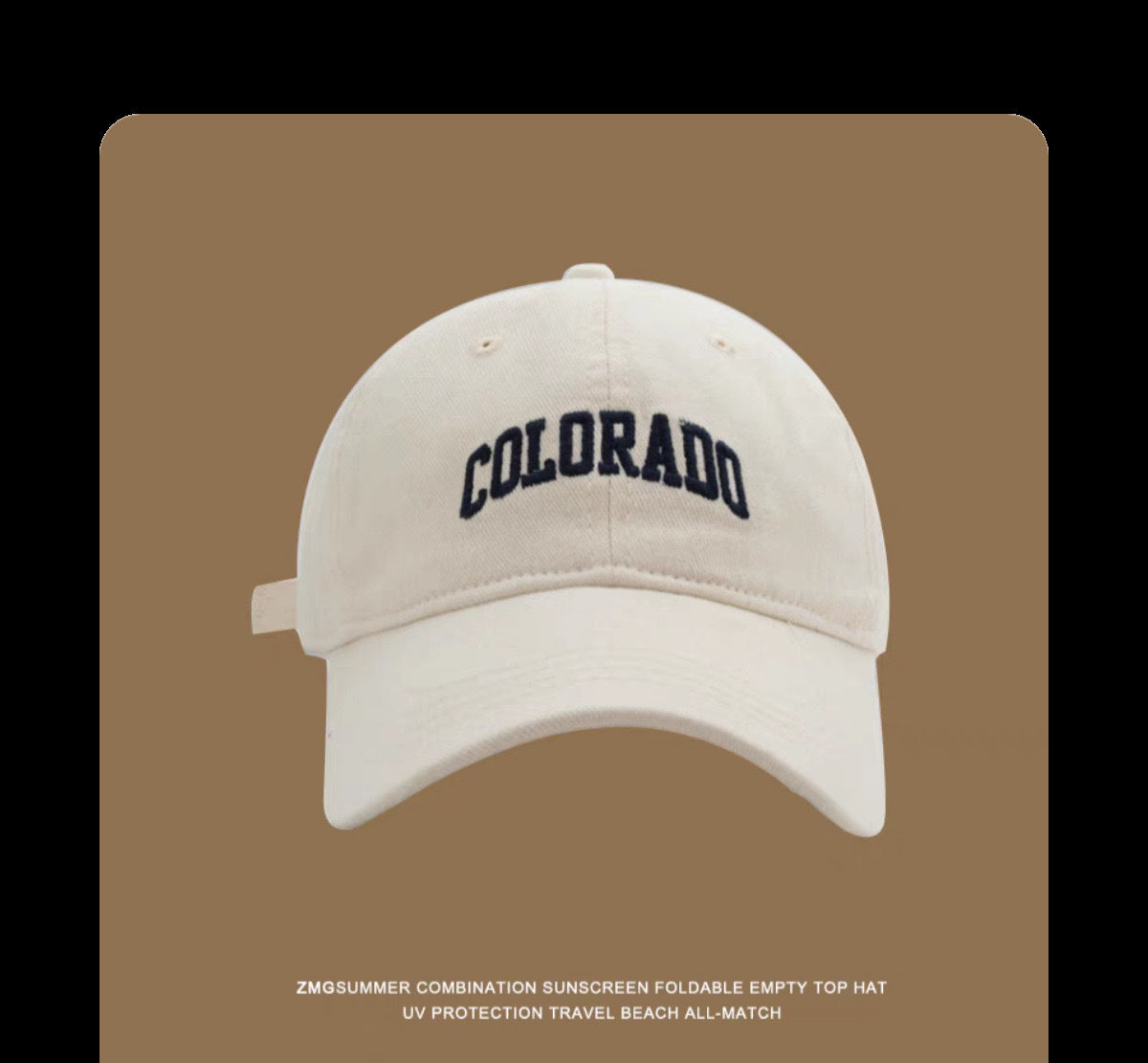 Casual baseball cap