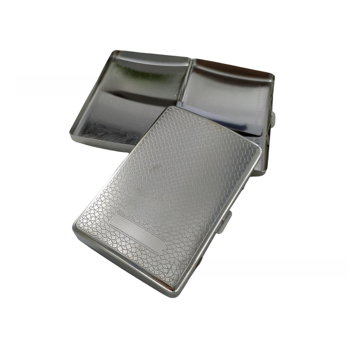 Embossed Metal Cigarette Case for Men and Women