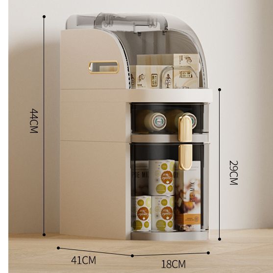 Narrow Space Storage Cabinet with Drawers