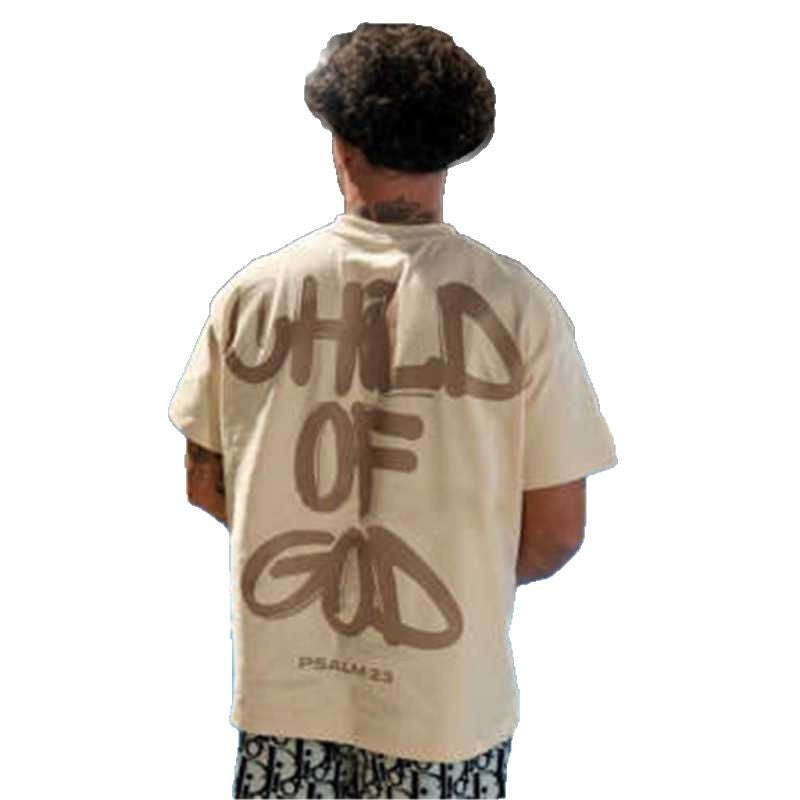 Oversized Graphic Print Cotton T-Shirt