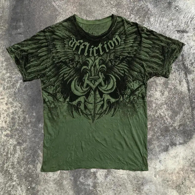 Graphic Print Mens T-shirt