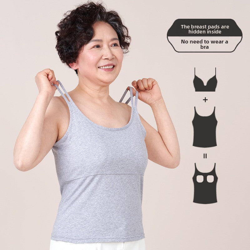 Pure Cotton Camisole Anti-Bump Undershirt