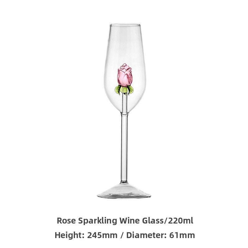 Crystal Red Wine Glass