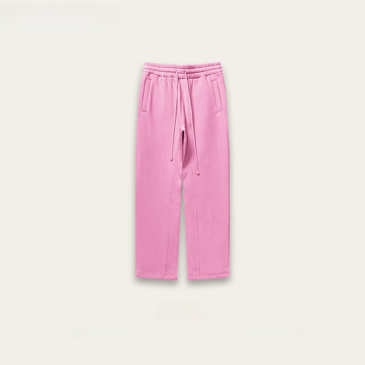 Winter Men's Solid Color Hooded Sweatshirt and Sweatpants Set