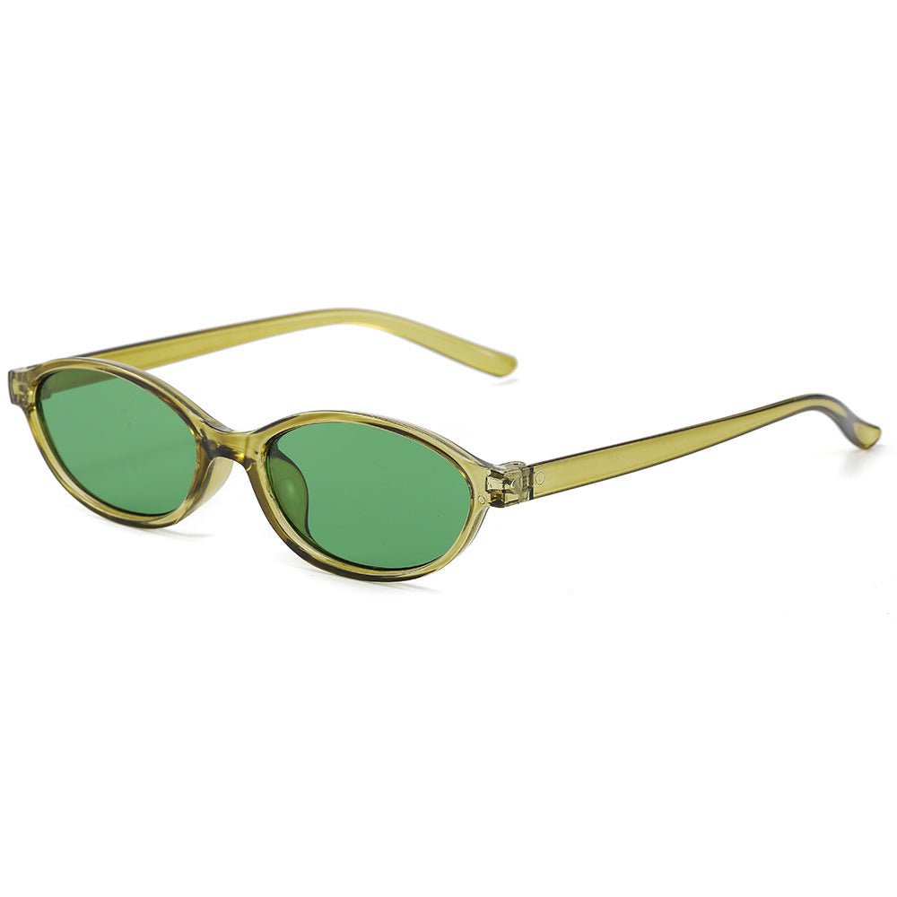 Cat-Eye Sunglasses for Women Men UV400 Protection Square Frame