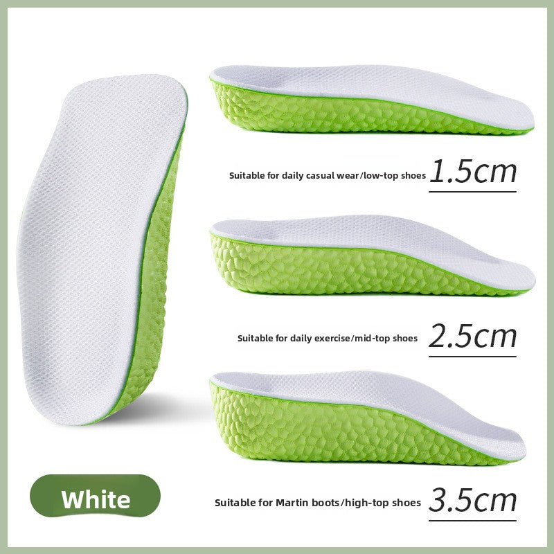 Invisible Height-Increasing Insoles with Arch Support, Unisex Height-Increasing Insoles
