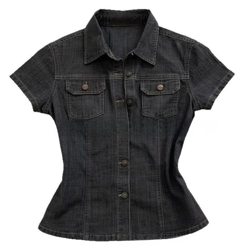 Short-sleeved blouse for women