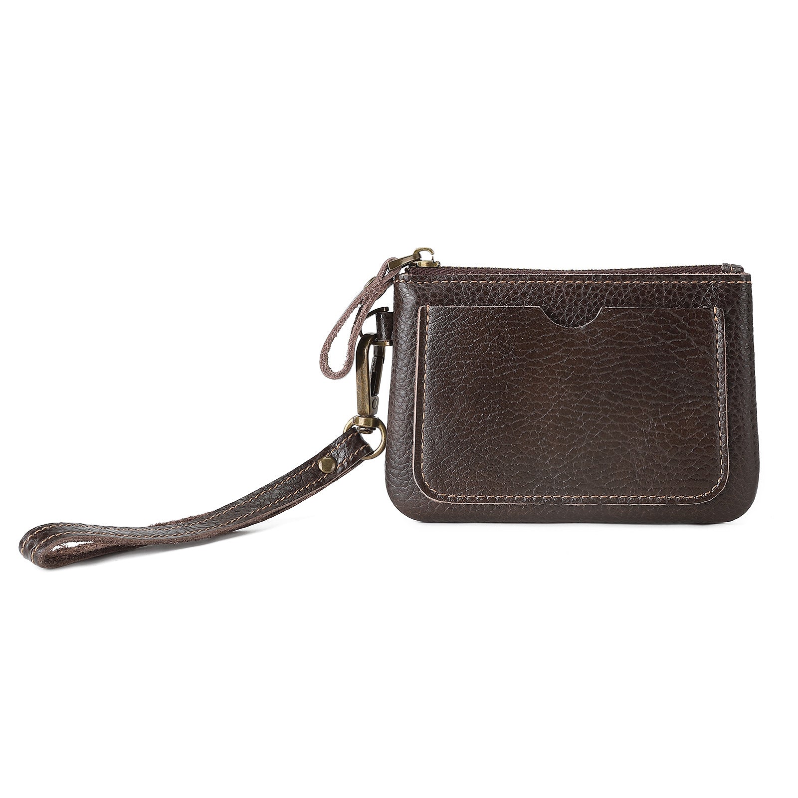 Genuine Leather Multifunction Card Key Coin Wallet