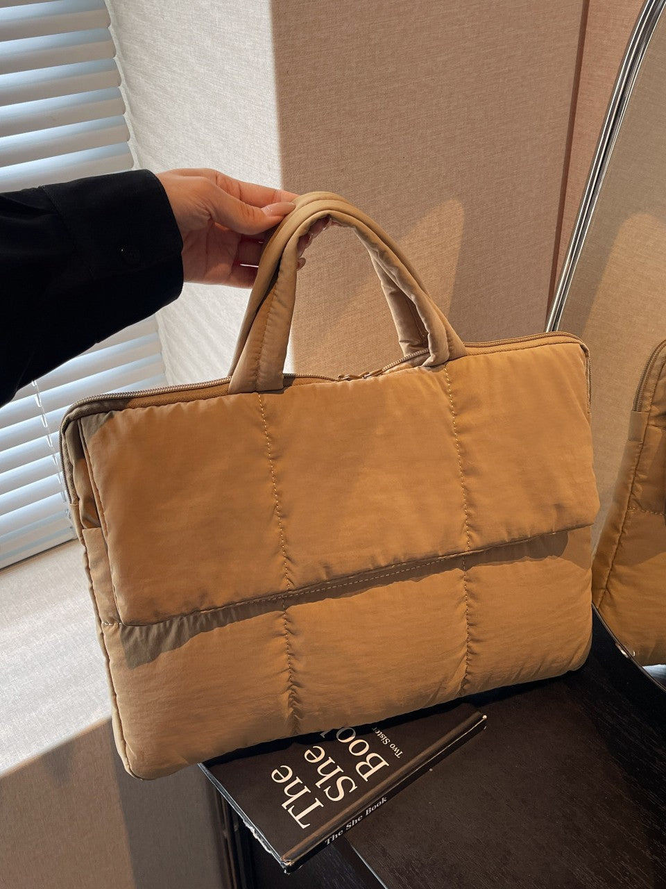 Quilted Laptop Protective Bag