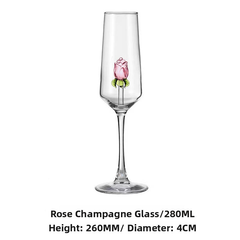 Crystal Red Wine Glass