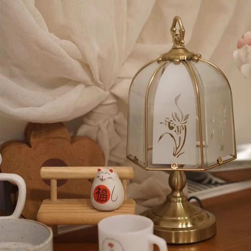 Retro Copper Table Lamp