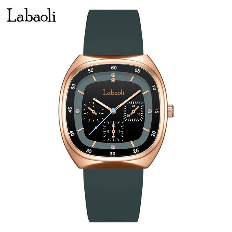 Simple Vintage Style Silicone Unisex Watch