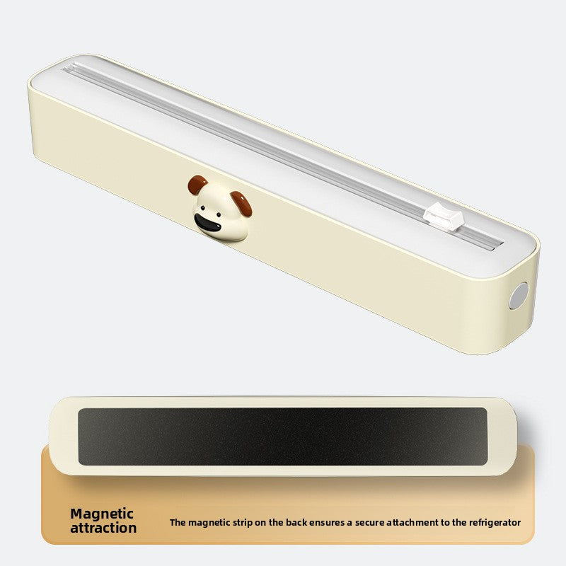 Adjustable Kitchen Wrap Cutter with Storage