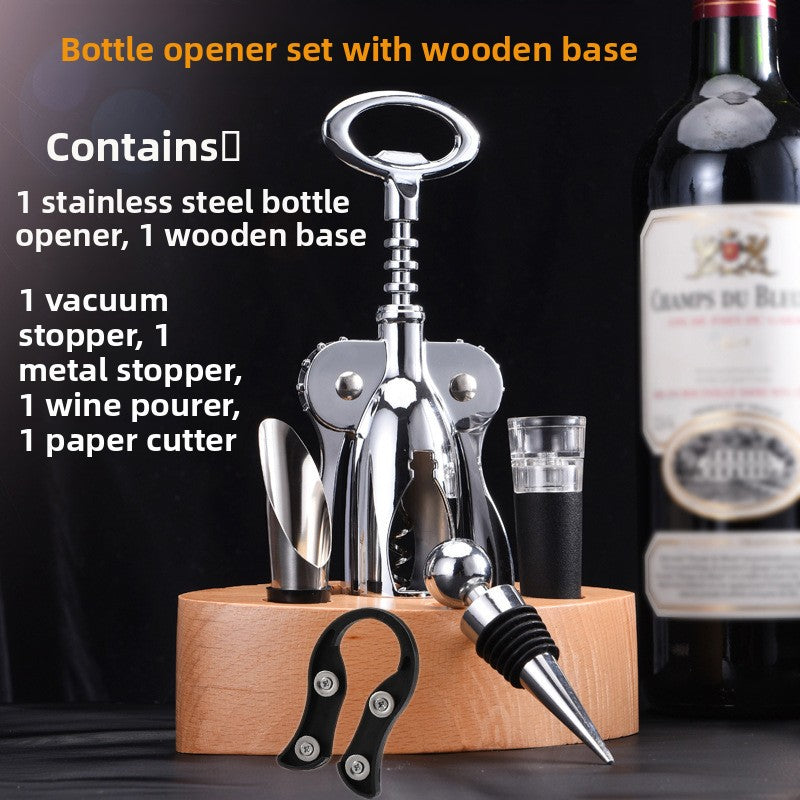 Multifunctional Wine Bottle Opener Set