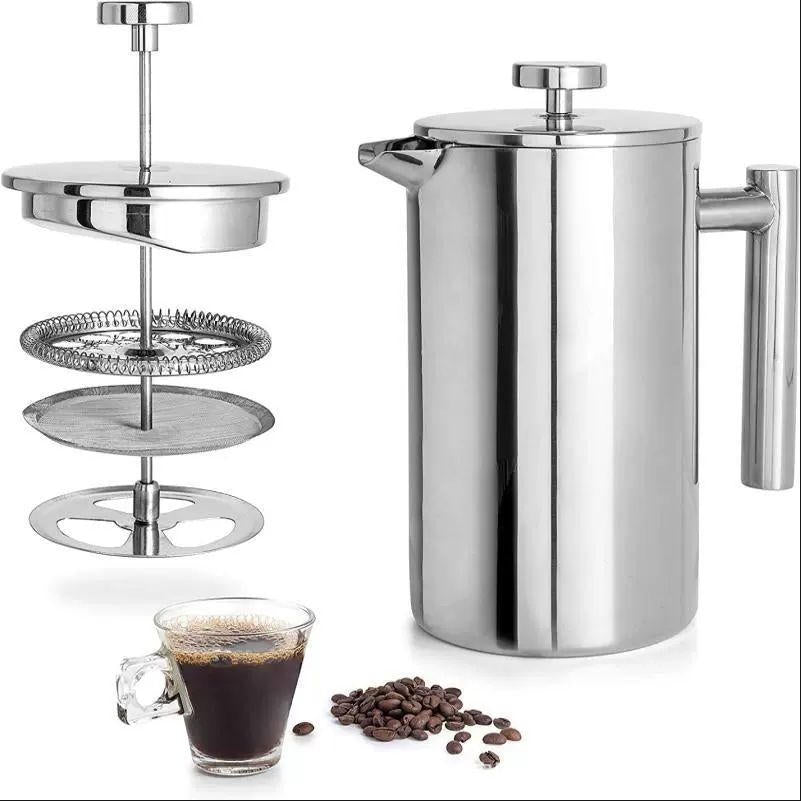 Stainless Steel French Press Coffee Maker