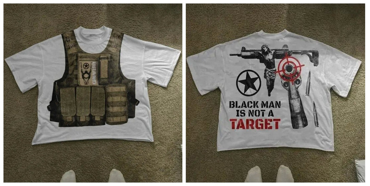 Graphic Print Loose-Fit Men's T-Shirt