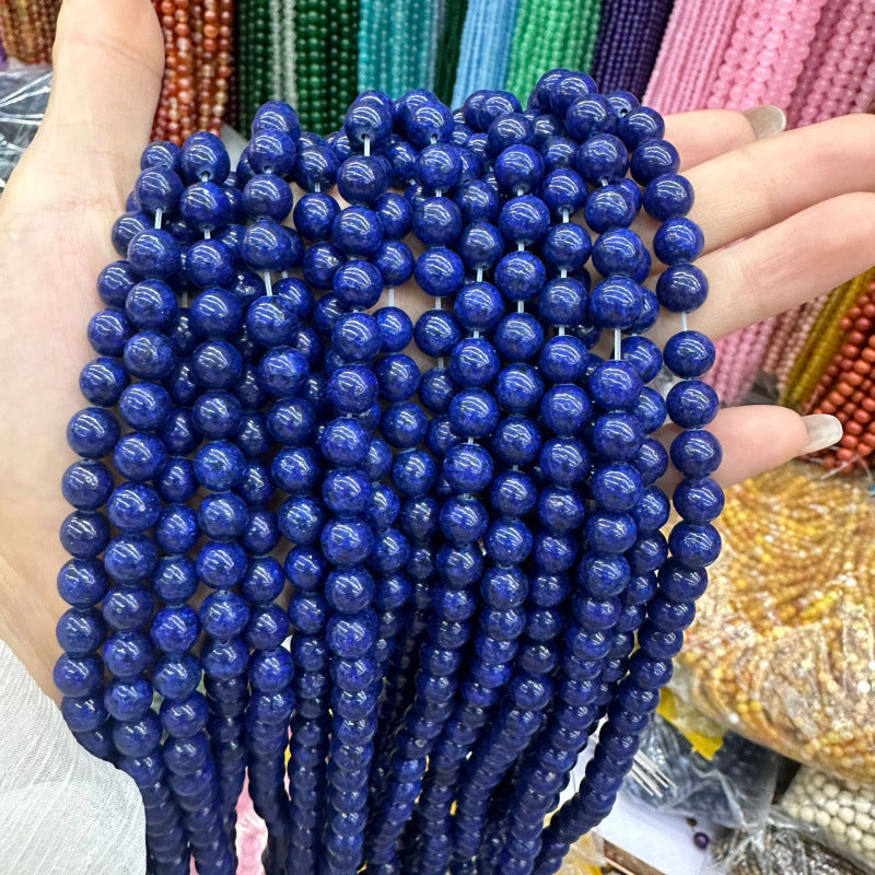 Natural Stone Crystal Loose Beads DIY Jewelry Making Accessories